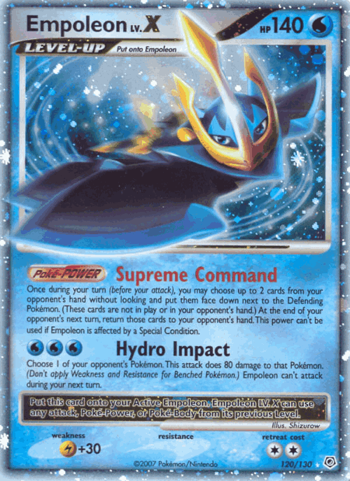 Empoleon LV.X 120, Diamond & Pearl