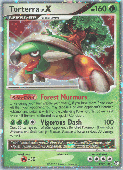 Torterra LV.X 122, Diamond & Pearl