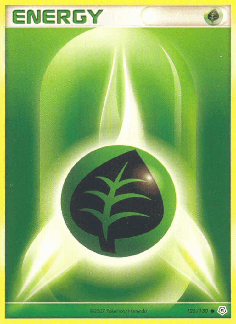 Grass Energy #123 from Diamond & Pearl - Common