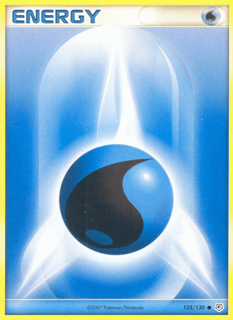 Water Energy #125 from Diamond & Pearl - Common