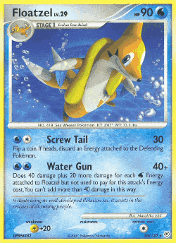 Floatzel 26, Diamond & Pearl