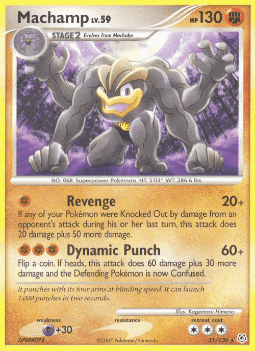 Machamp 31, Diamond & Pearl