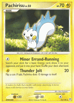 Pachirisu 35, Diamond & Pearl