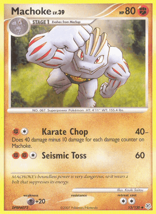 Machoke 53, Diamond & Pearl