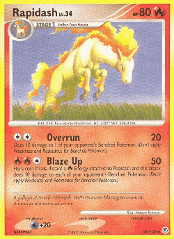 Rapidash 59, Diamond & Pearl