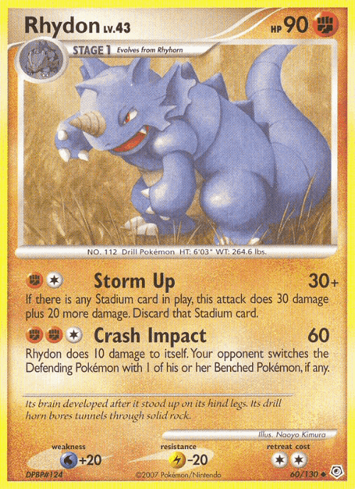 Rhydon 60, Diamond & Pearl
