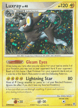 Luxray Pokémon TCG card art