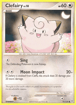 Clefairy 77, Diamond & Pearl