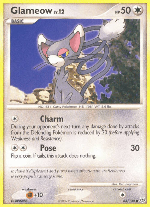 Glameow 83, Diamond & Pearl