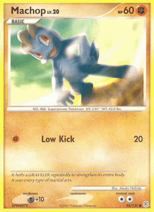 Machop 86, Diamond & Pearl