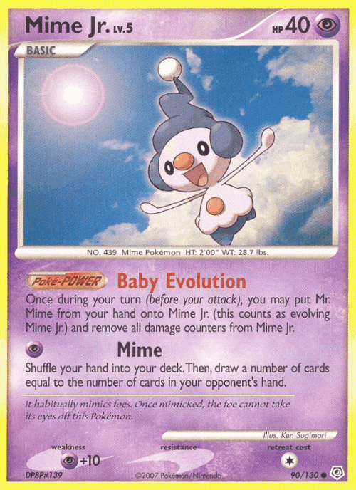 Mime Jr. 90, Diamond & Pearl