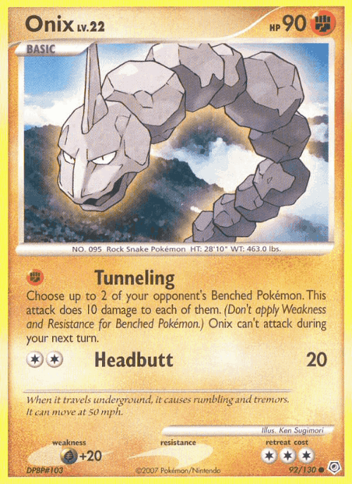Onix 92, Diamond & Pearl