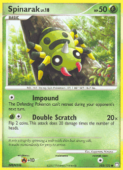Spinarak 103, Mysterious Treasures