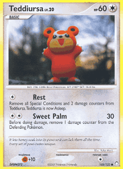 Teddiursa 105, Mysterious Treasures