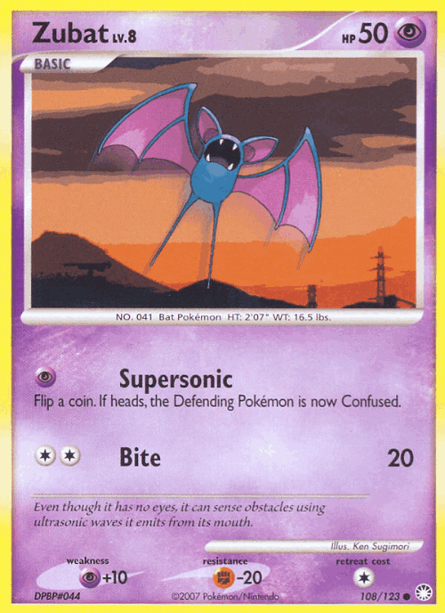 Zubat 108, Mysterious Treasures