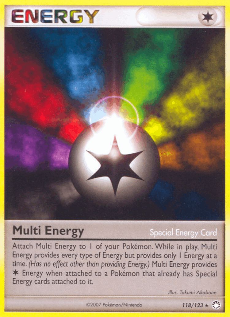 Multi Energy #118 from Mysterious Treasures - Rare - Illustrated by Takumi Akabane