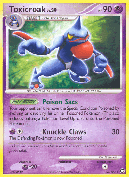 Toxicroak 36, Mysterious Treasures
