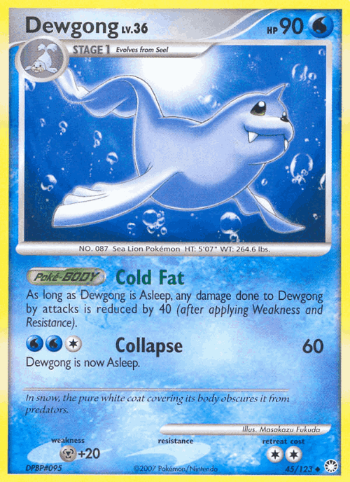 Dewgong 45, Mysterious Treasures