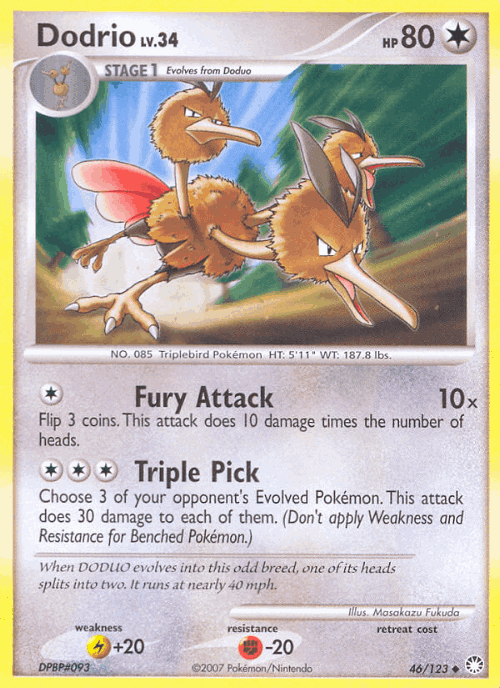 Dodrio 46, Mysterious Treasures