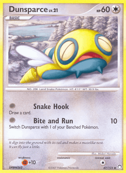 Dunsparce 47, Mysterious Treasures