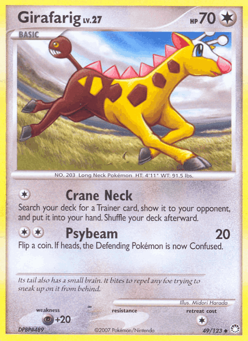 Girafarig 49, Mysterious Treasures