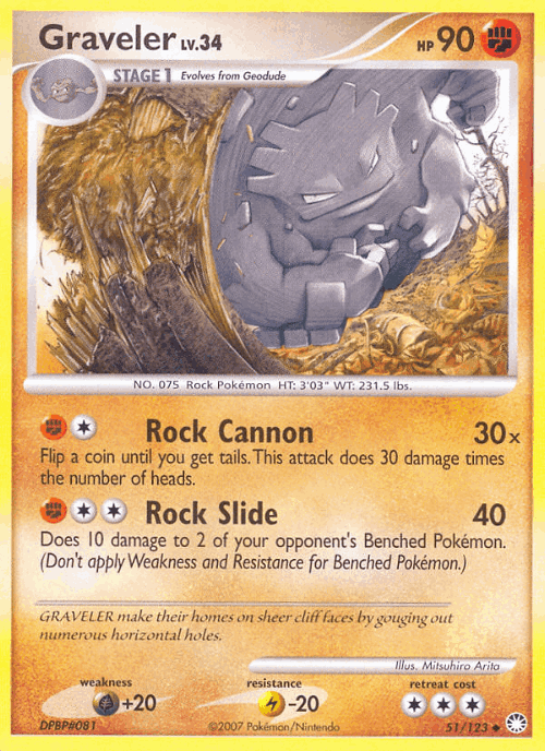 Graveler 51, Mysterious Treasures