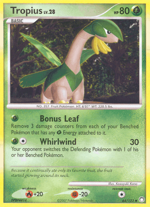 Tropius 64, Mysterious Treasures