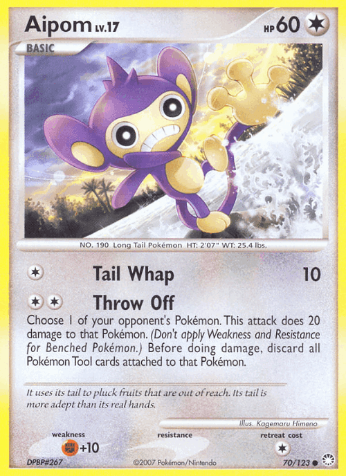 Aipom 70, Mysterious Treasures