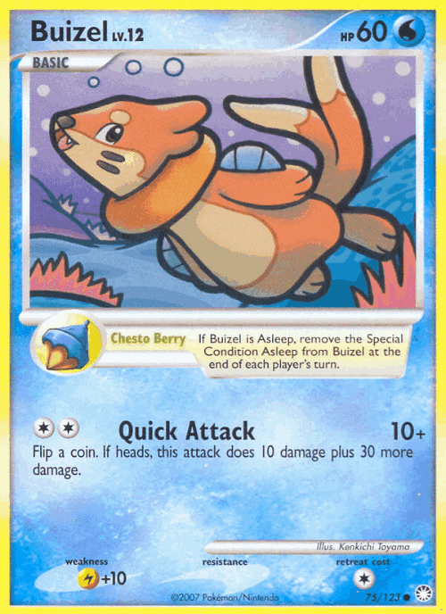 Buizel 75, Mysterious Treasures