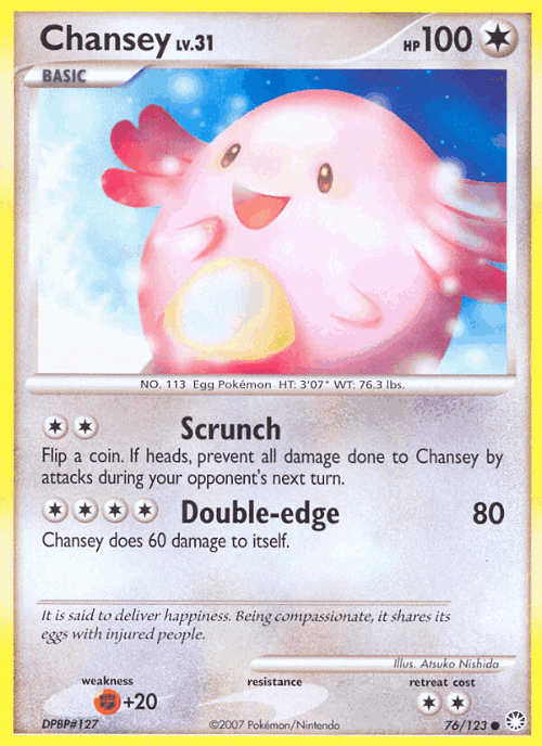 Chansey 76, Mysterious Treasures