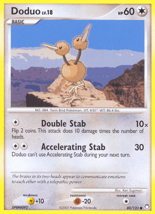 Doduo 80, Mysterious Treasures