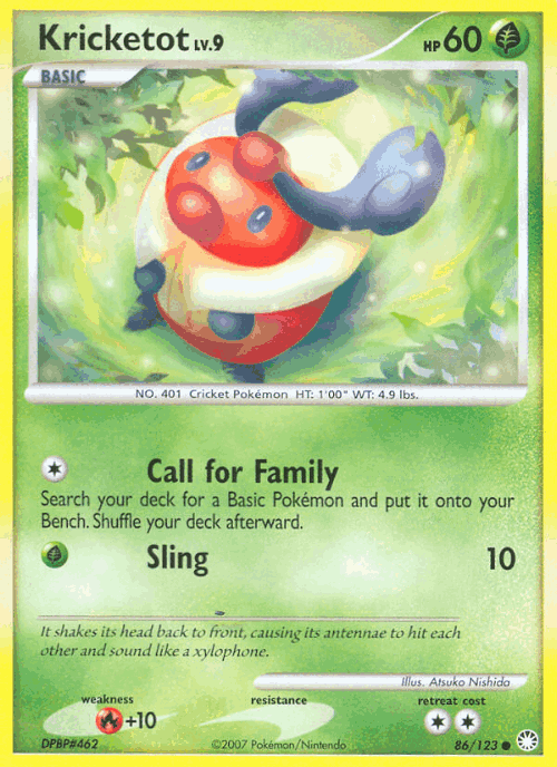 Kricketot 86, Mysterious Treasures