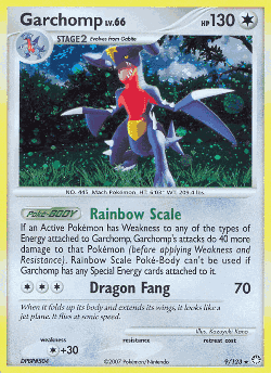 Garchomp Pokémon TCG card art