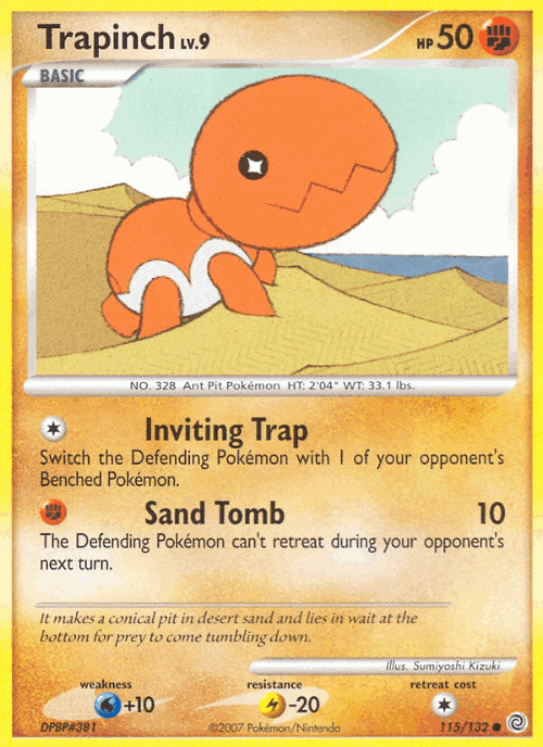 Trapinch 115, Secret Wonders