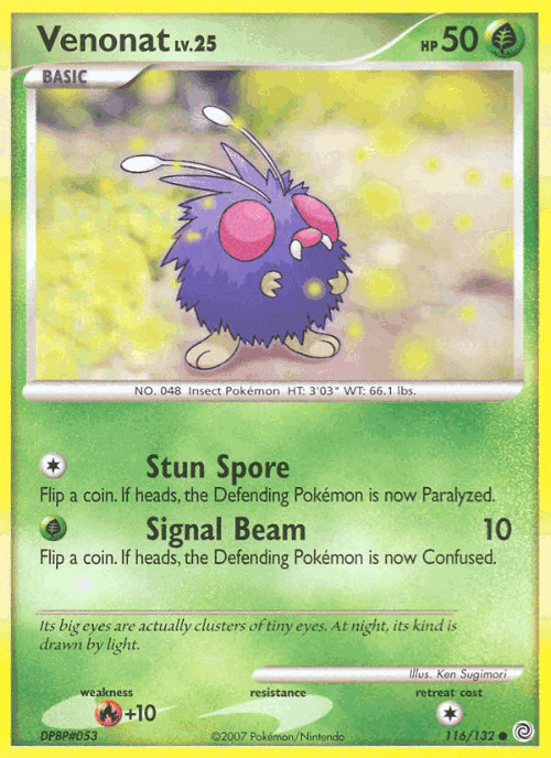 Venonat 116, Secret Wonders