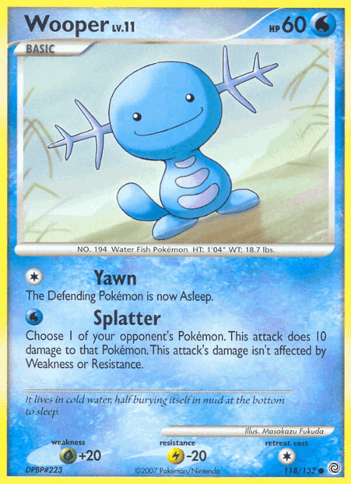 Wooper 118, Secret Wonders
