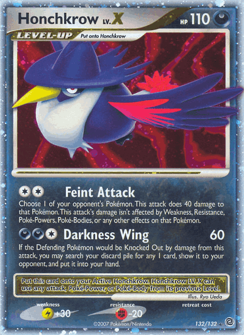 Honchkrow LV.X 132, Secret Wonders