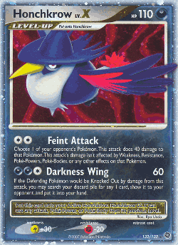 Honchkrow LV.X 132, Secret Wonders