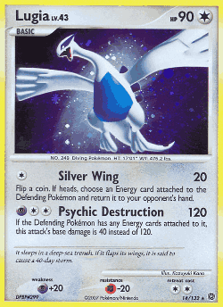 Lugia Pokémon TCG card art