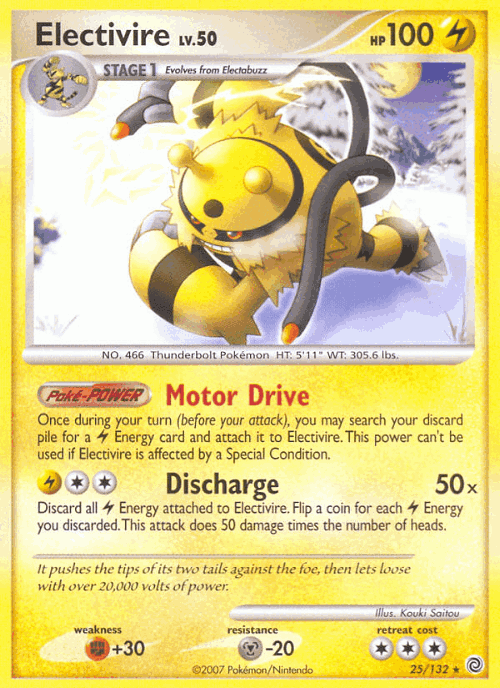 Electivire 25, Secret Wonders