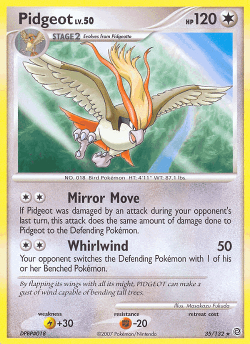 Pidgeot 35, Secret Wonders