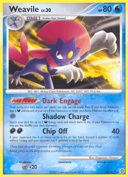Weavile 40, Secret Wonders
