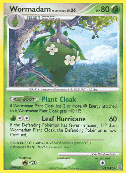 Wormadam Plant Cloak 41, Secret Wonders