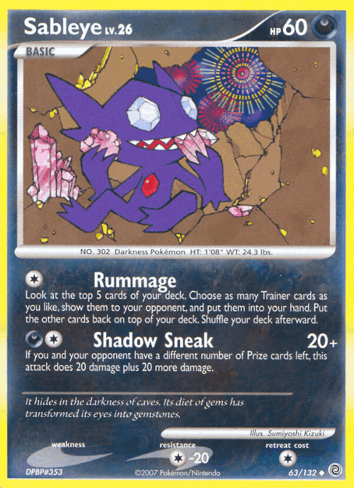 Sableye 63, Secret Wonders