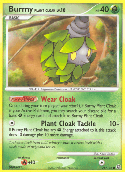 Burmy Plant Cloak 78, Secret Wonders
