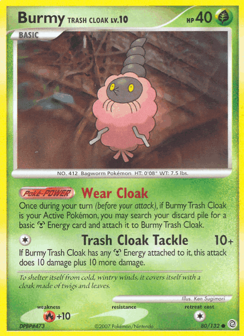Burmy Trash Cloak 80, Secret Wonders