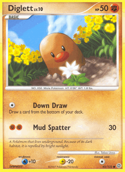 Diglett 85, Secret Wonders