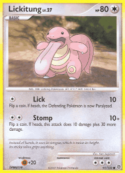 Lickitung 91, Secret Wonders