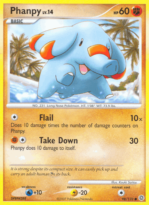 Phanpy 98, Secret Wonders