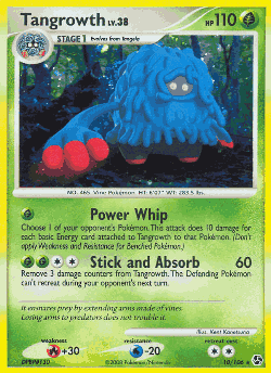 Tangrowth Pokémon TCG card art